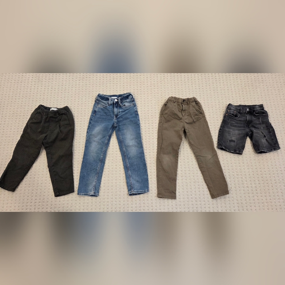 Bundle - Boys Bottoms - 4 Pieces - 6 Years - Pants And Shorts